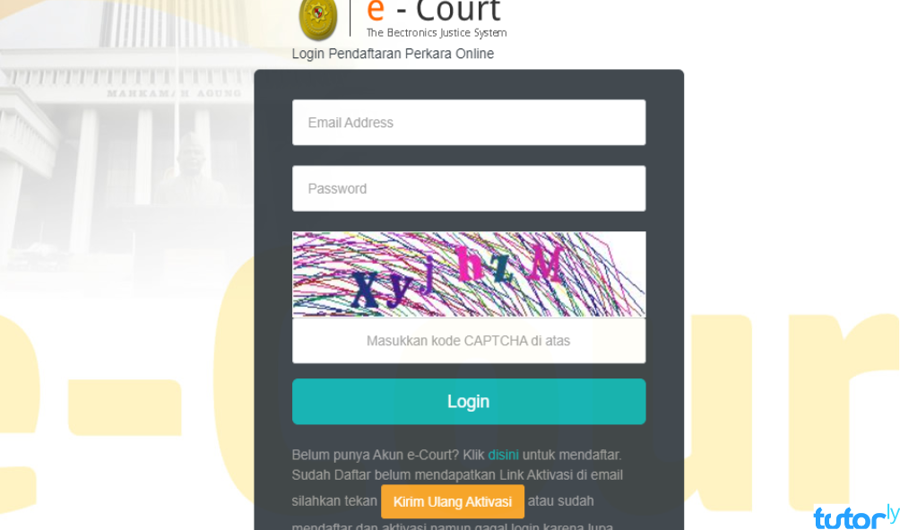 Cara Daftar e-Court Pengadilan Agama