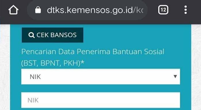 cara cek DTKS Kota Bandung 2