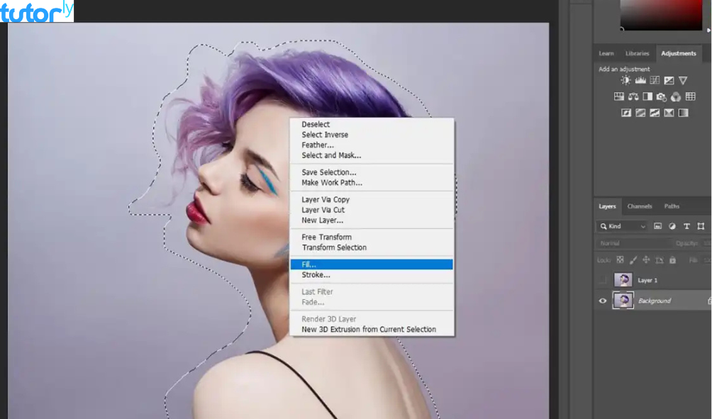 Cara Membuat Efek Dispersi di Photoshop