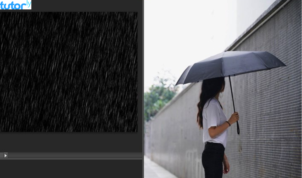 Cara Membuat Efek Hujan di Photoshop
