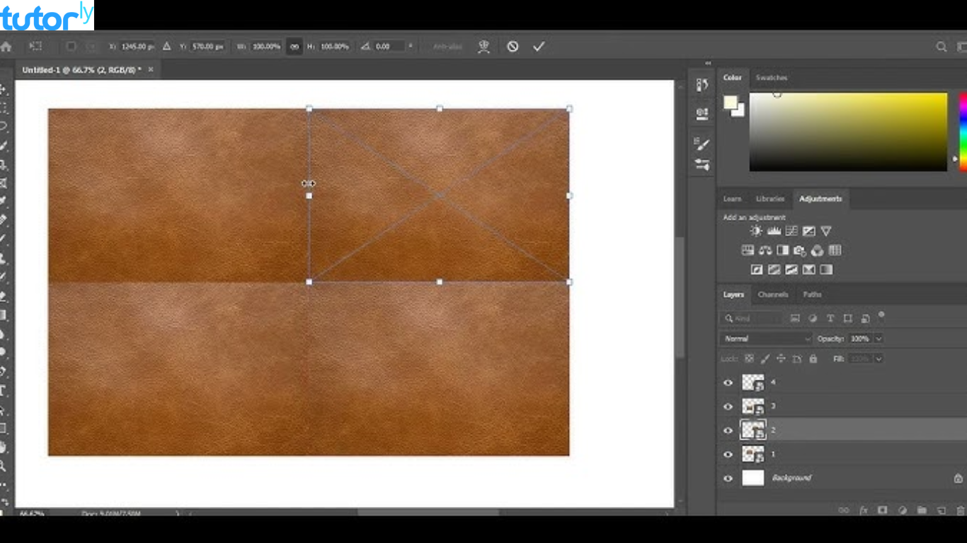cara membuat pola seamless di Photoshop