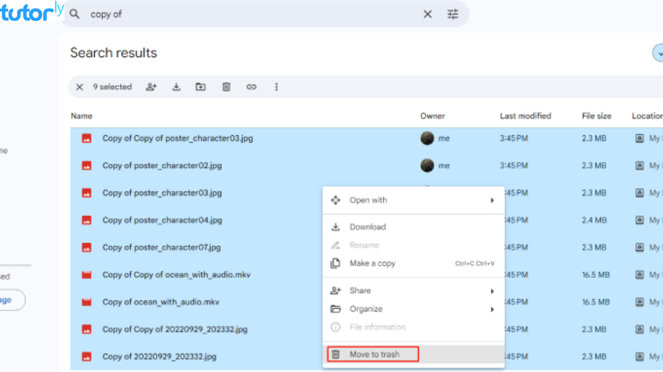 cara menghapus file duplikat di Google Drive
