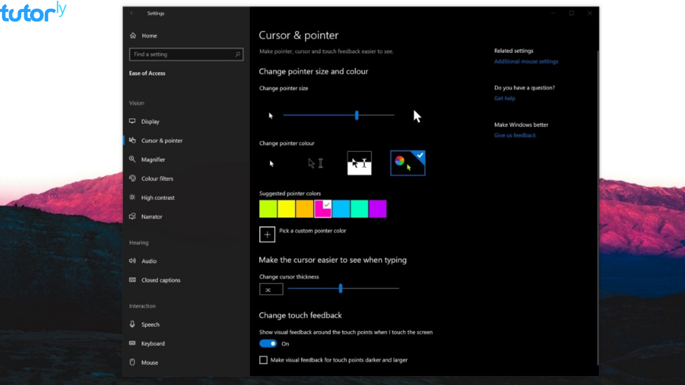 cara mengganti kursor di laptop Windows 10