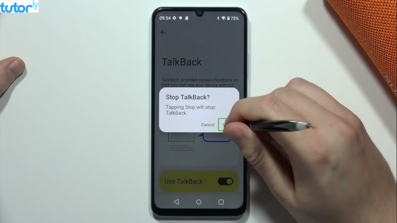 cara menonaktifkan Talkback Vivo