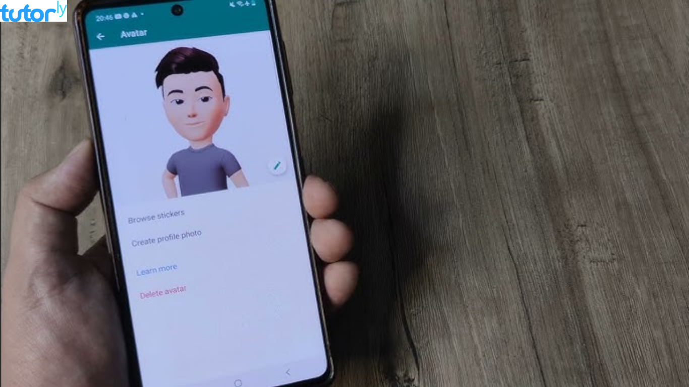 cara membuat avatar di WhatsApp