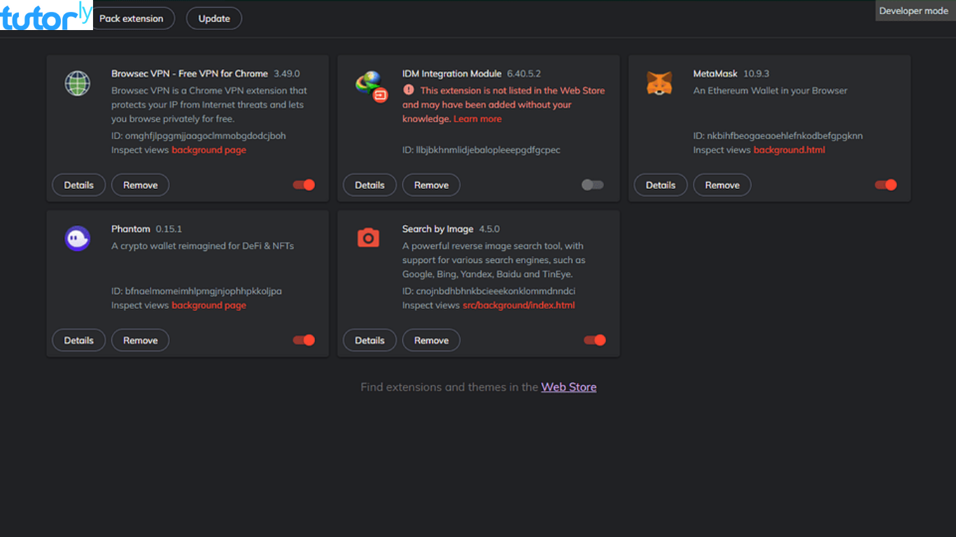 cara memasang ekstensi IDM di Google Chrome