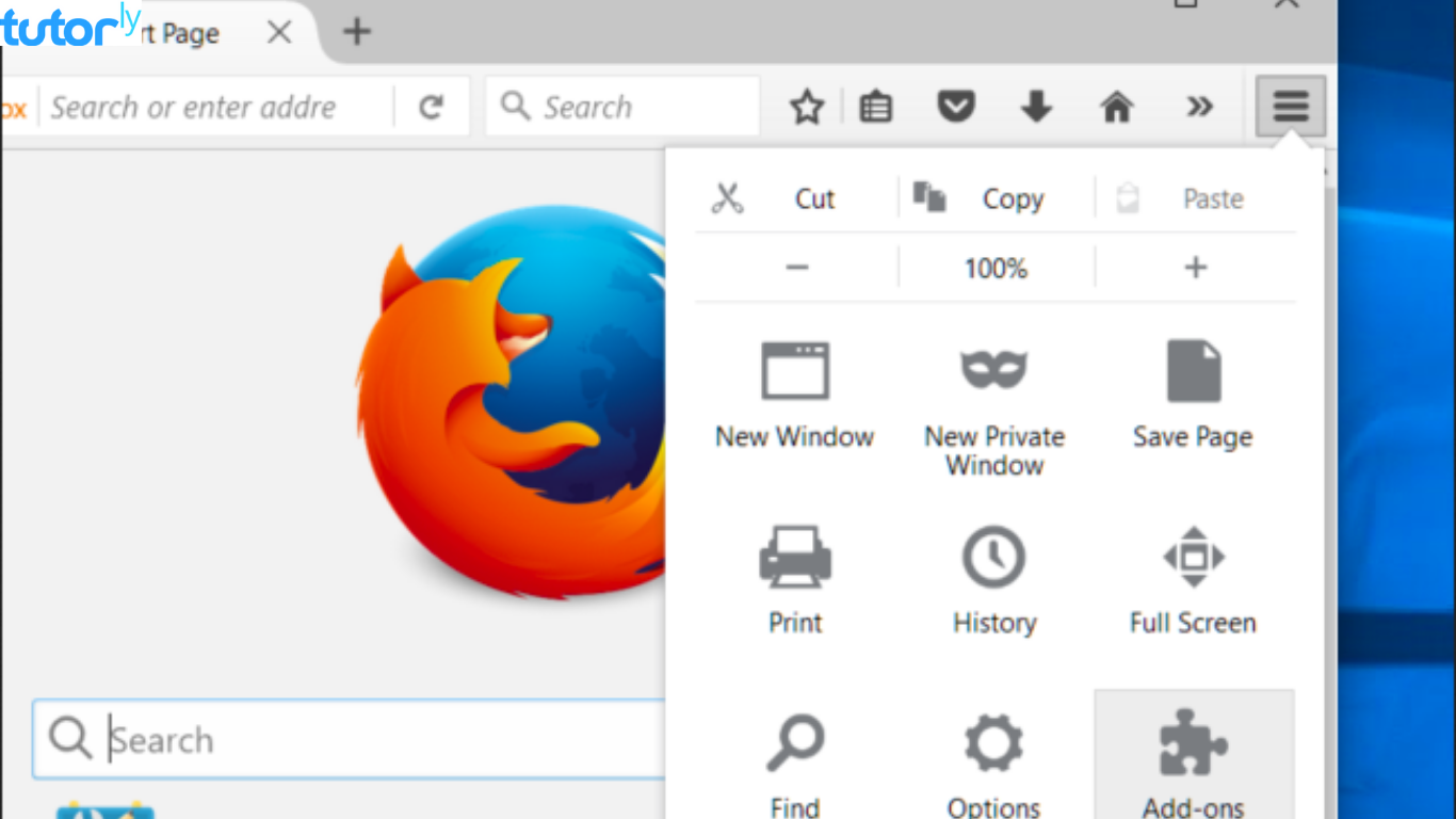 cara menghapus ekstensi di Firefox