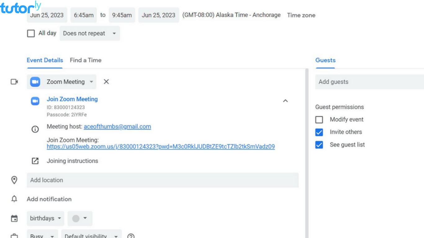 cara menambahkan Zoom ke Google Calendar