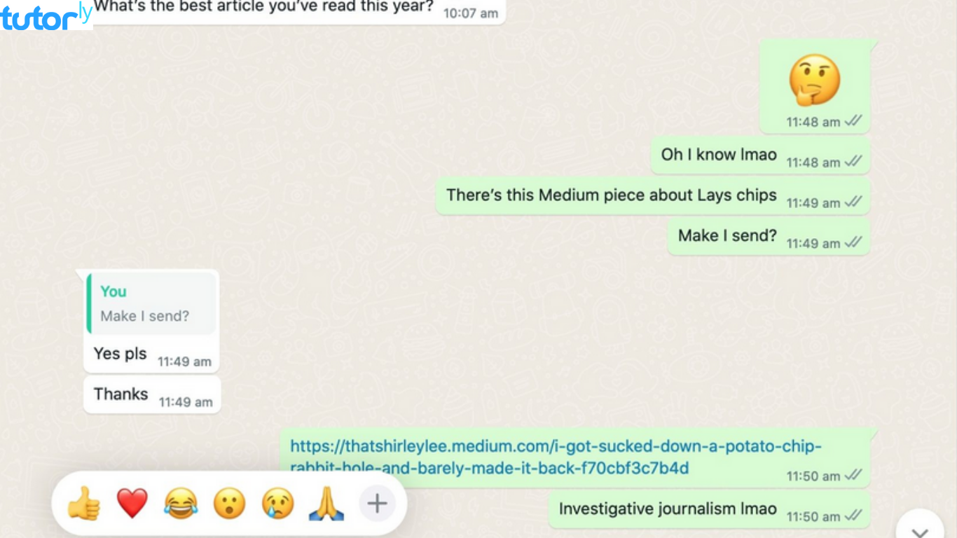 cara cari emoji dengan keyboard di WhatsApp Web