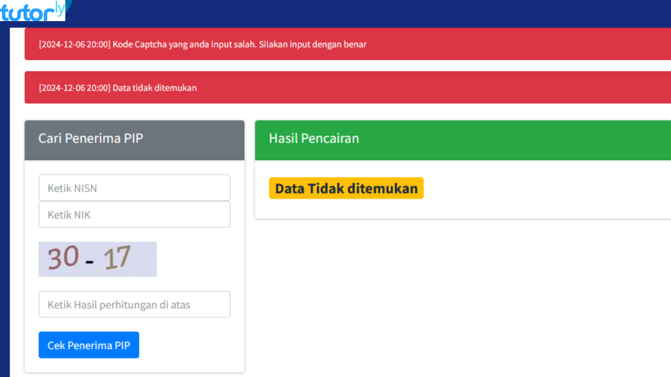 cara cek saldo PIP di HP