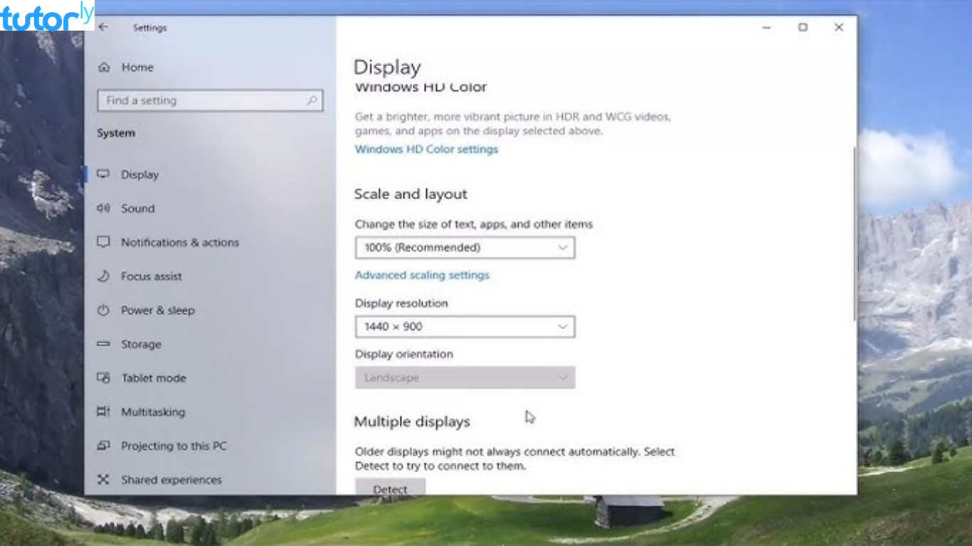 cara memutar layar laptop Windows 11