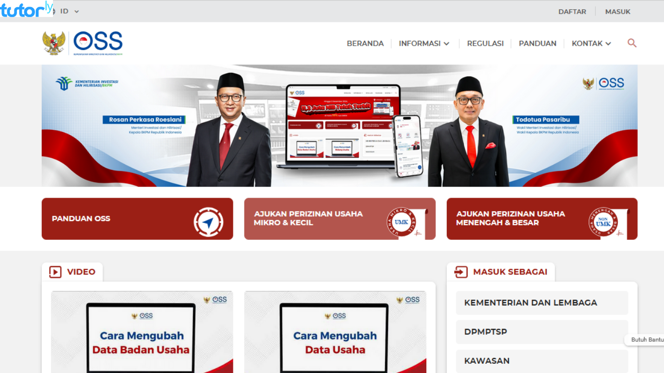 cara daftar UMKM secara online