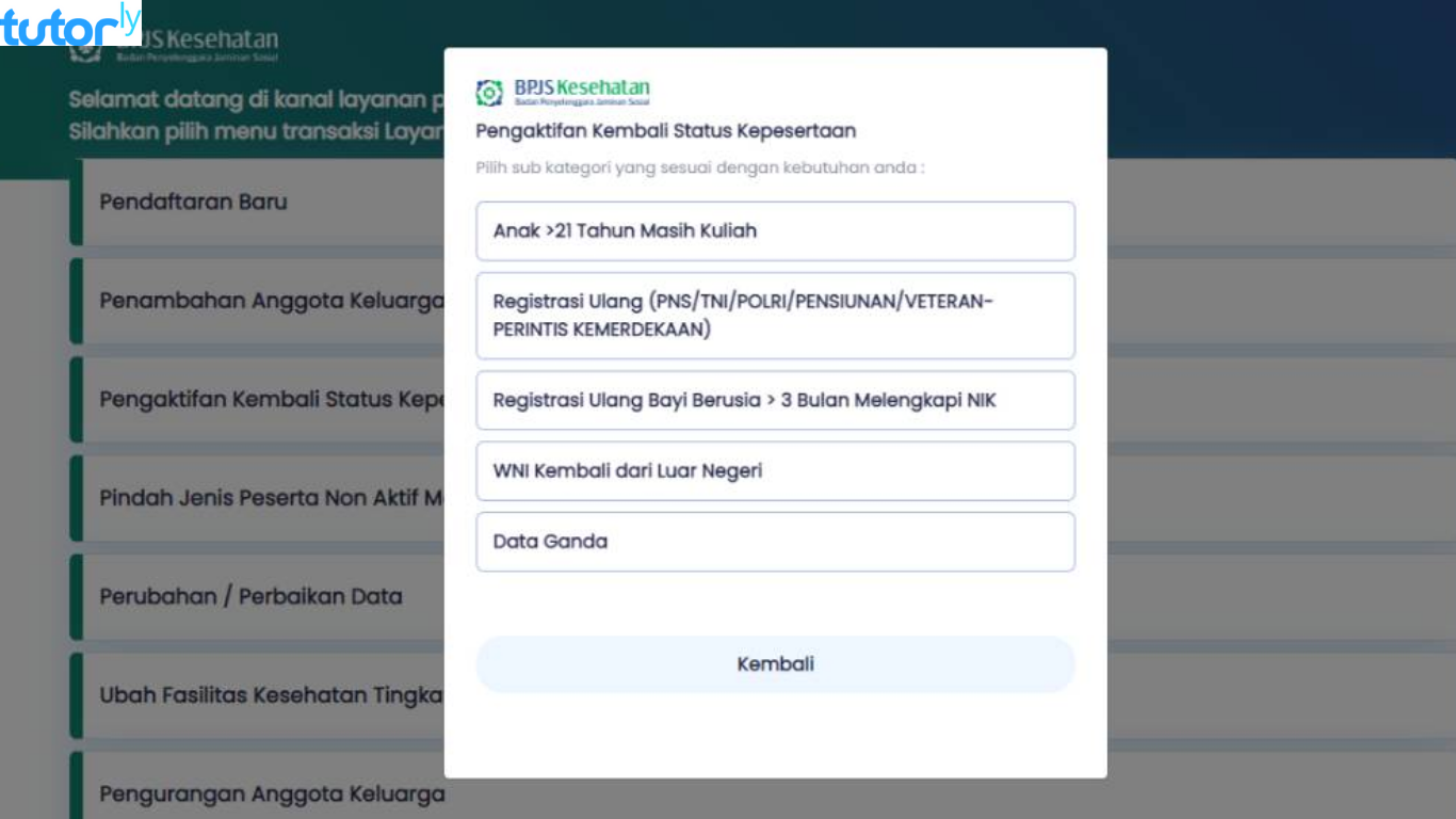 cara cek status BPJS Kesehatan via online