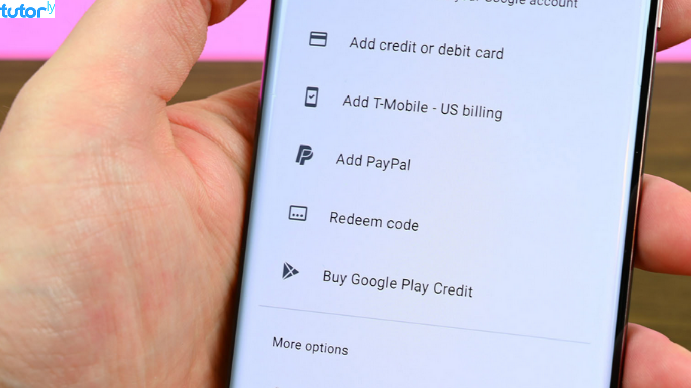 cara menghapus metode pembayaran di Google Play