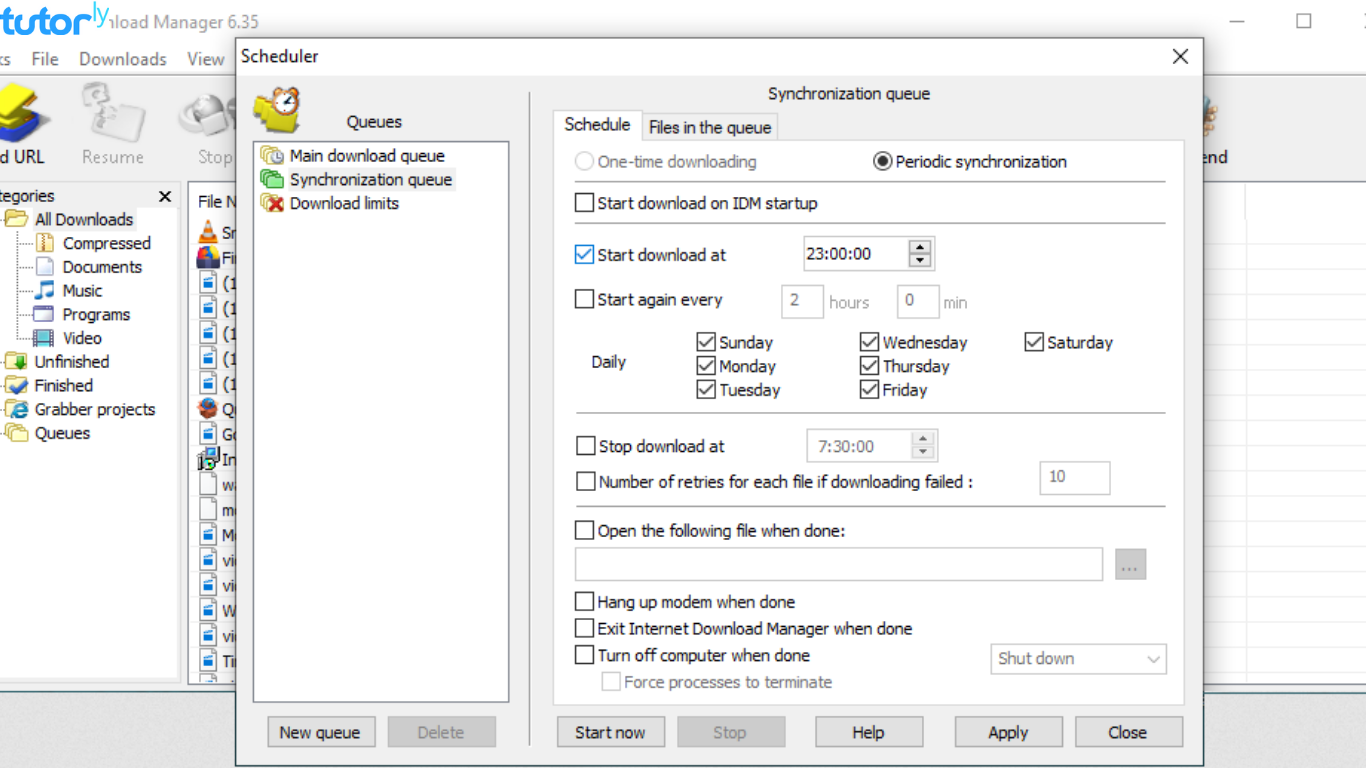 cara mempercepat download IDM