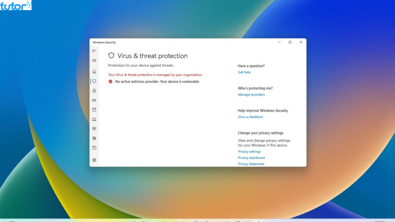 cara menonaktifkan Antivirus Windows 11