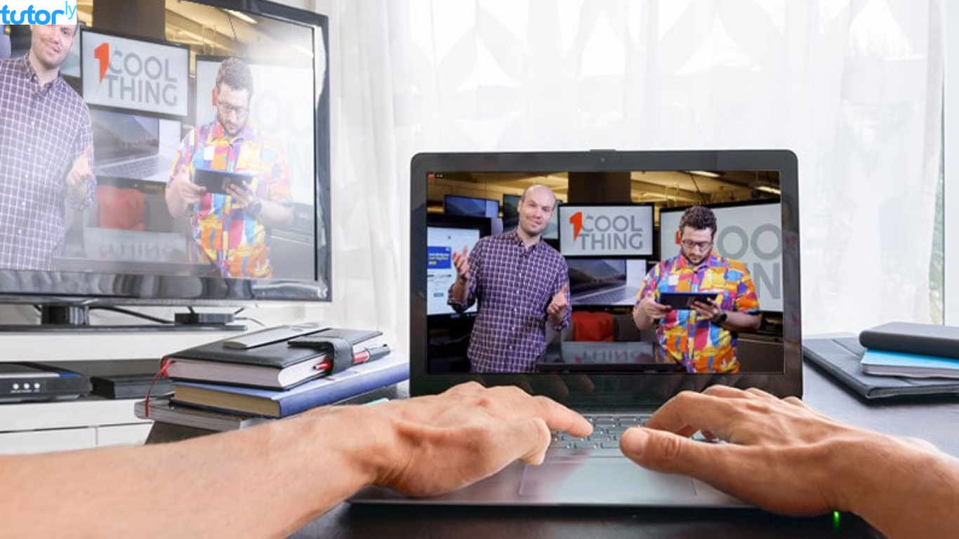 cara nonton TV di laptop