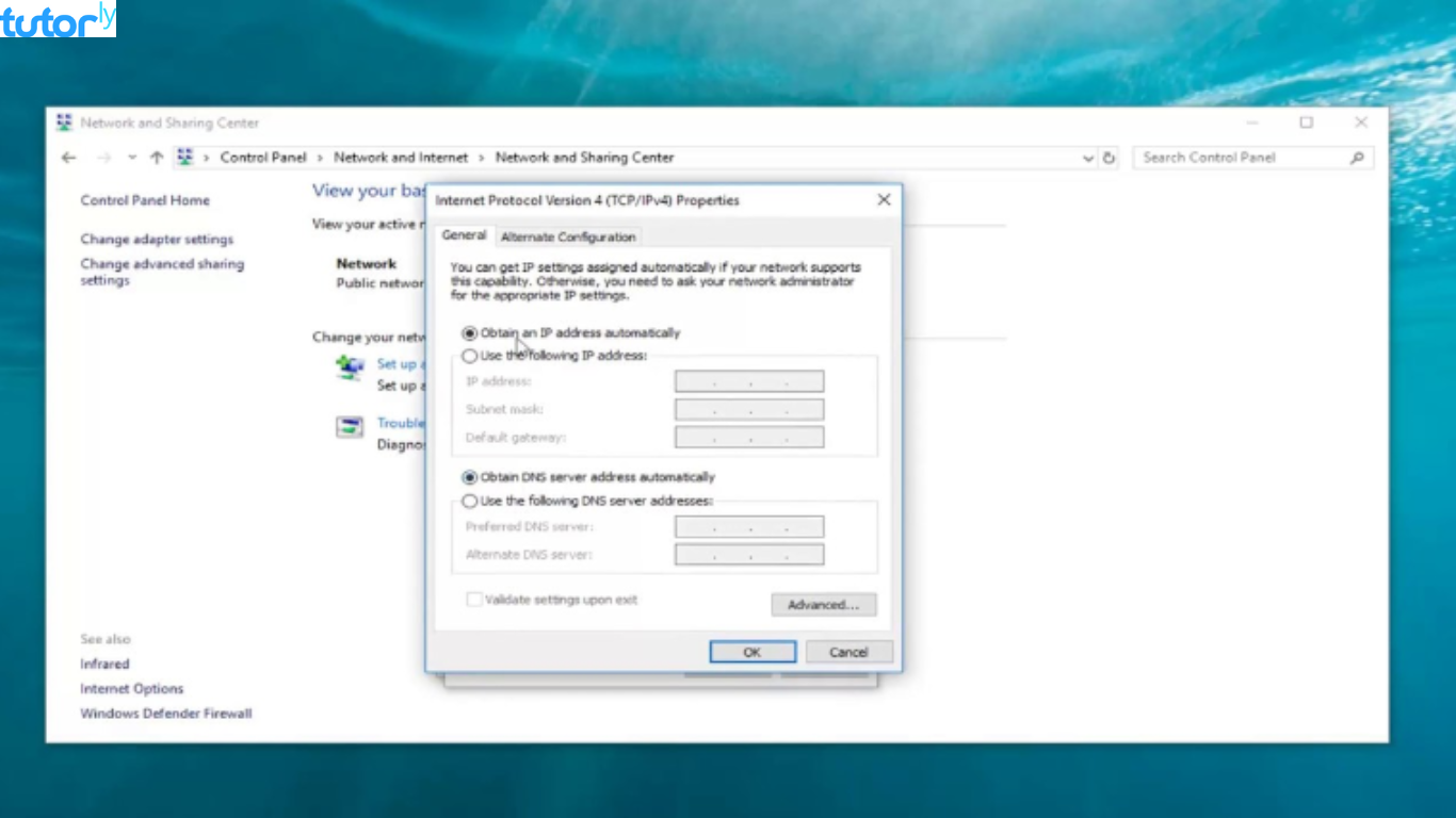 cara mengganti DNS laptop Windows 10