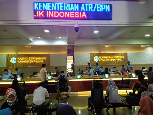 cara daftar online BPN Cibinong